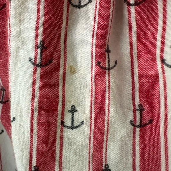 Hatley striped dress 5T with anchor design, lined. - Picture 4 of 7